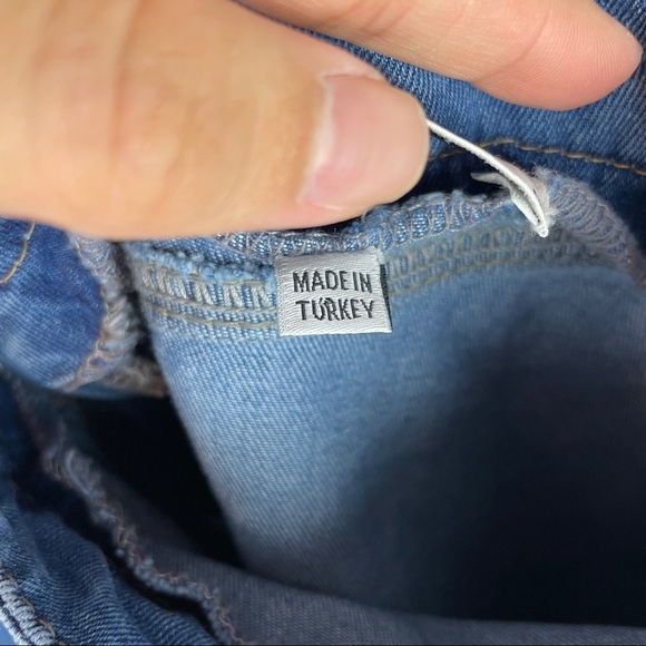 Just Female Phoenix Denim A-Line Mini Skirt Sz XS - Picture 7 of 8